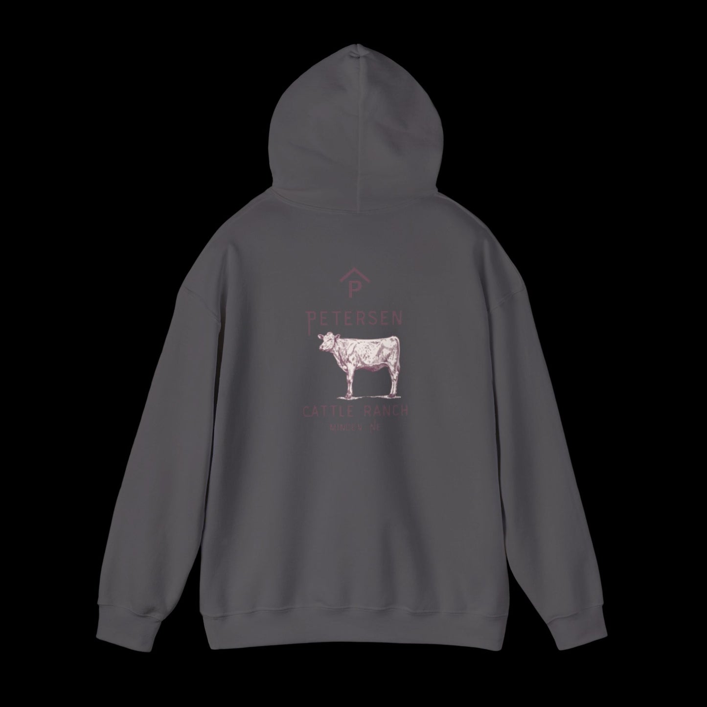 Rafter P cow graphic hoodie