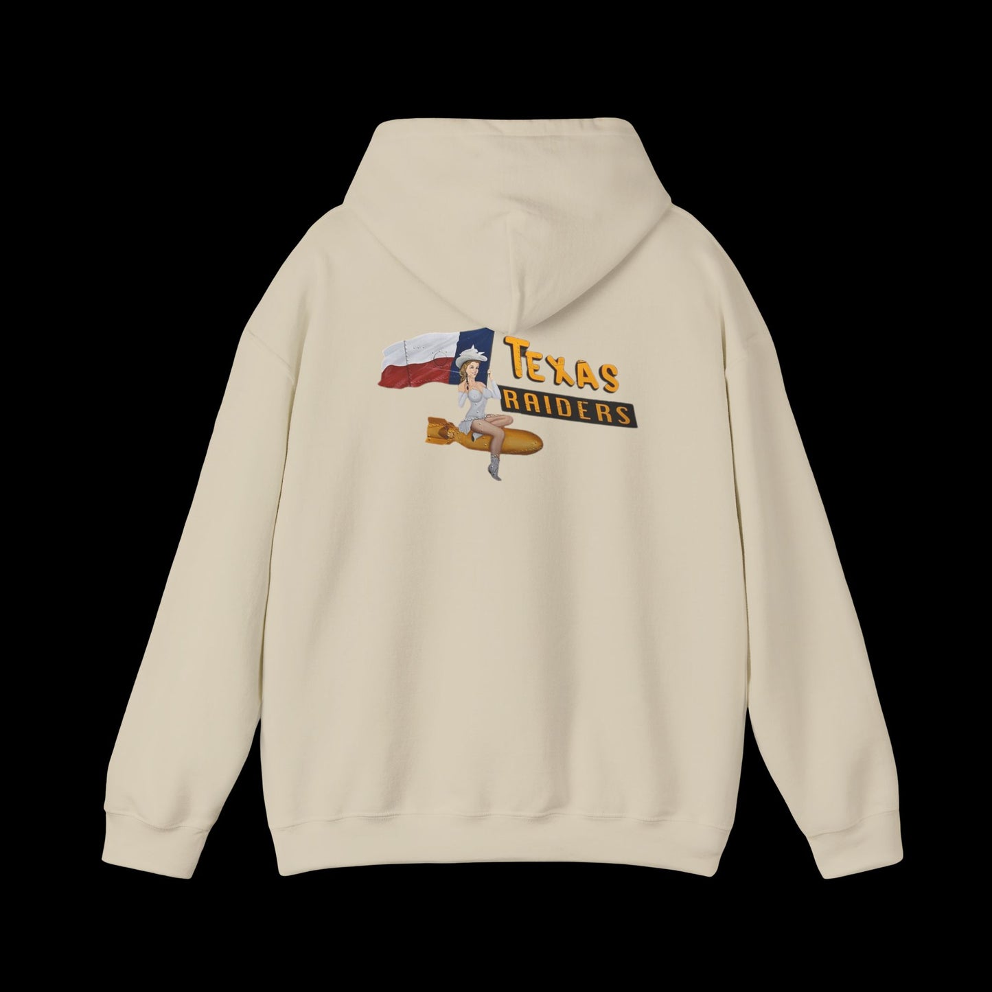 Texas raiders unisex Heavy Blend™ Hooded Sweatshirt