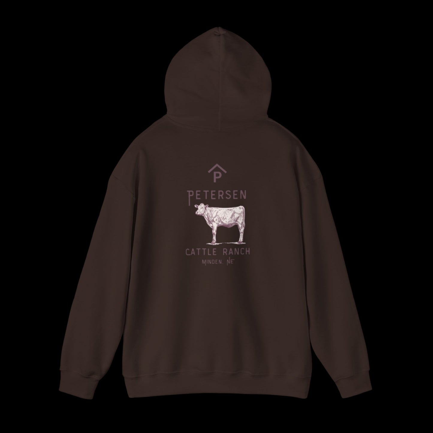 Rafter P cow graphic hoodie