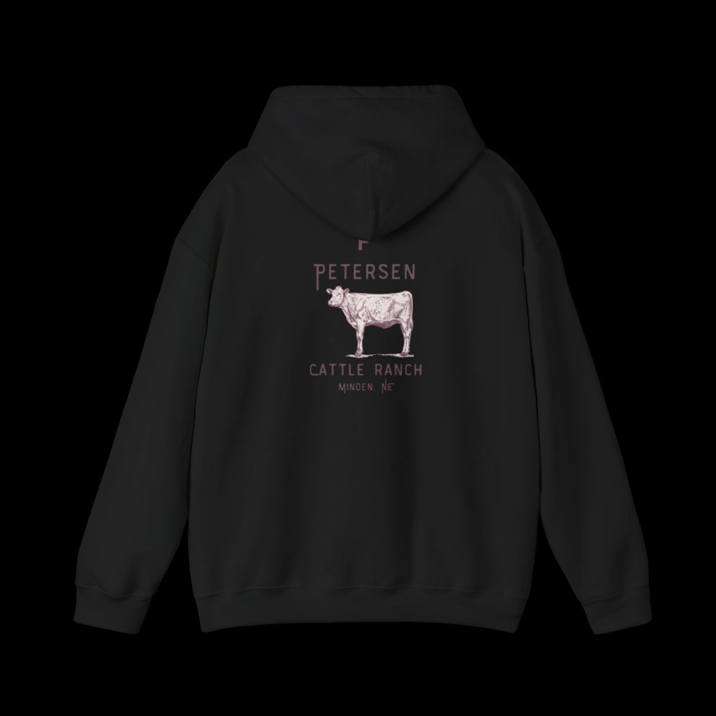 Rafter P cow graphic hoodie