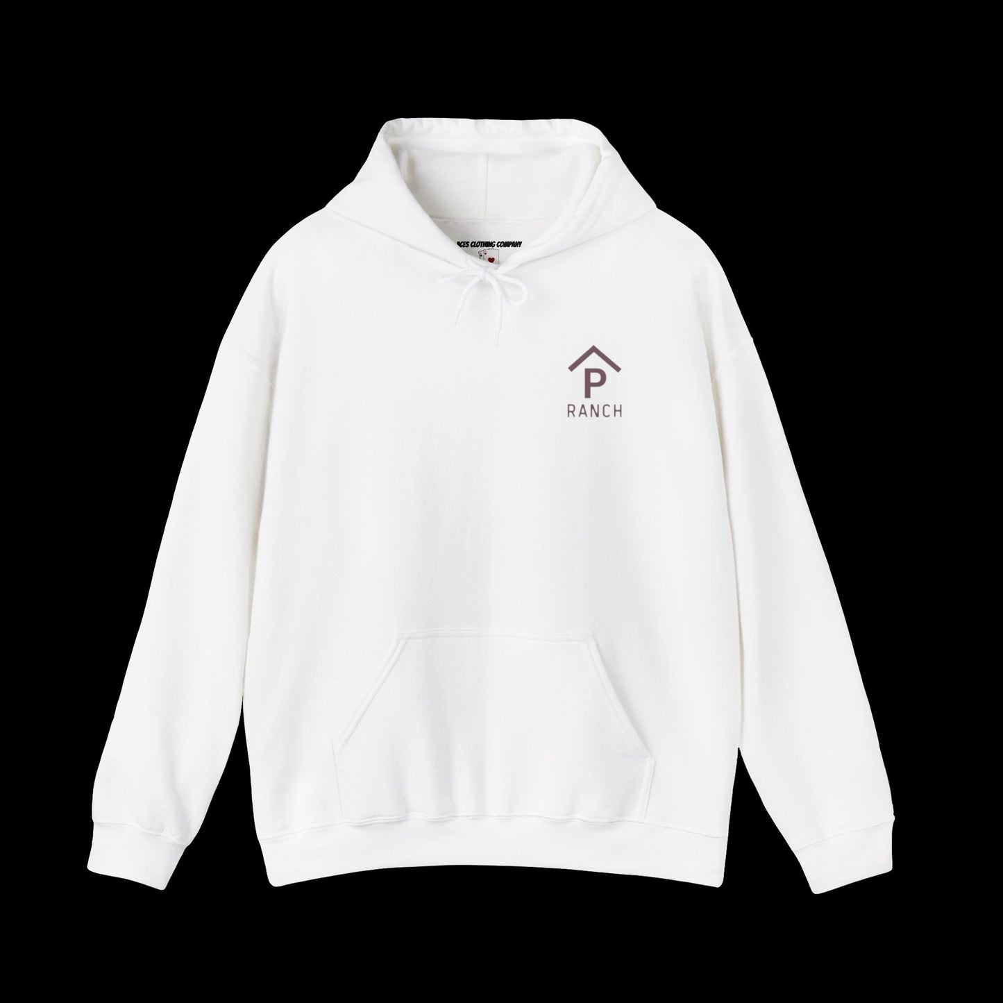 Rafter P cow graphic hoodie