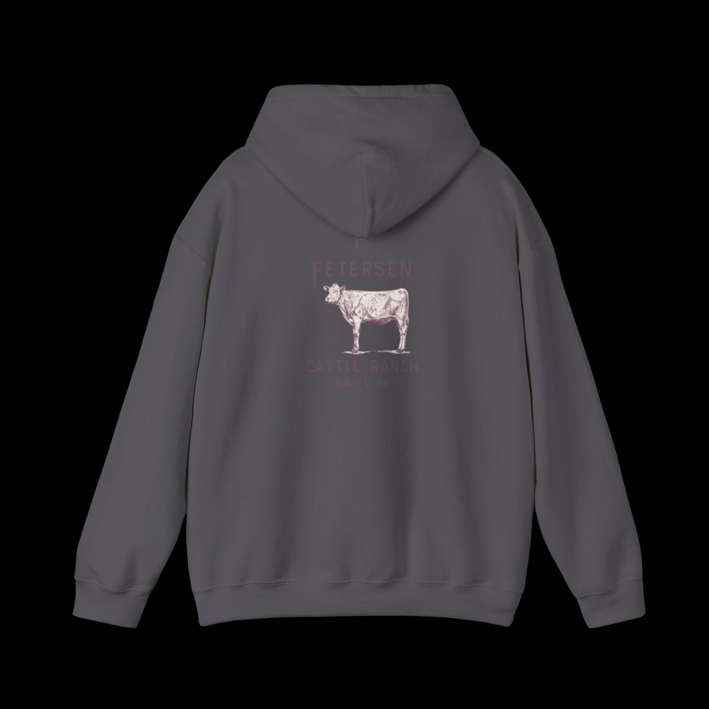 Rafter P cow graphic hoodie