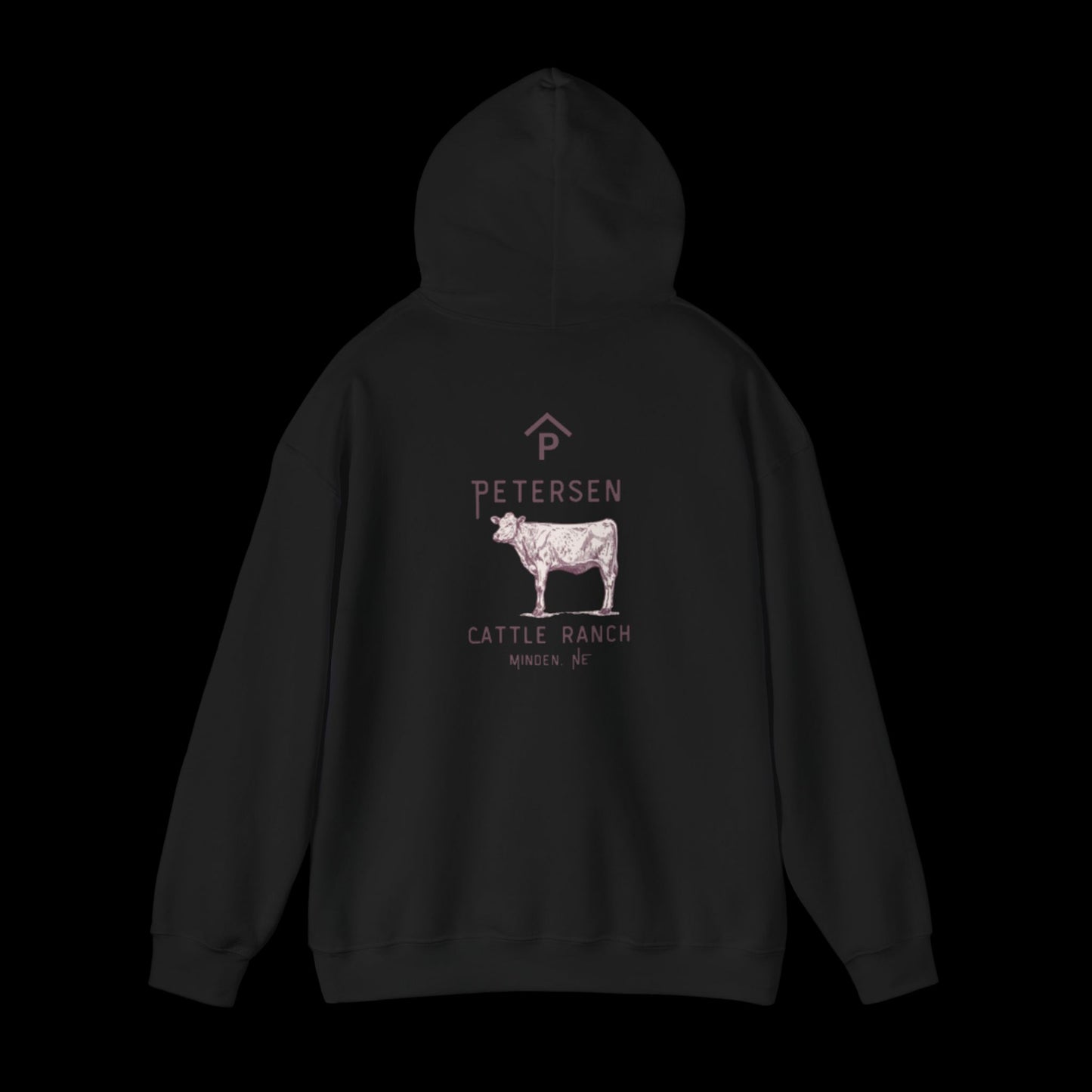 Rafter P cow graphic hoodie
