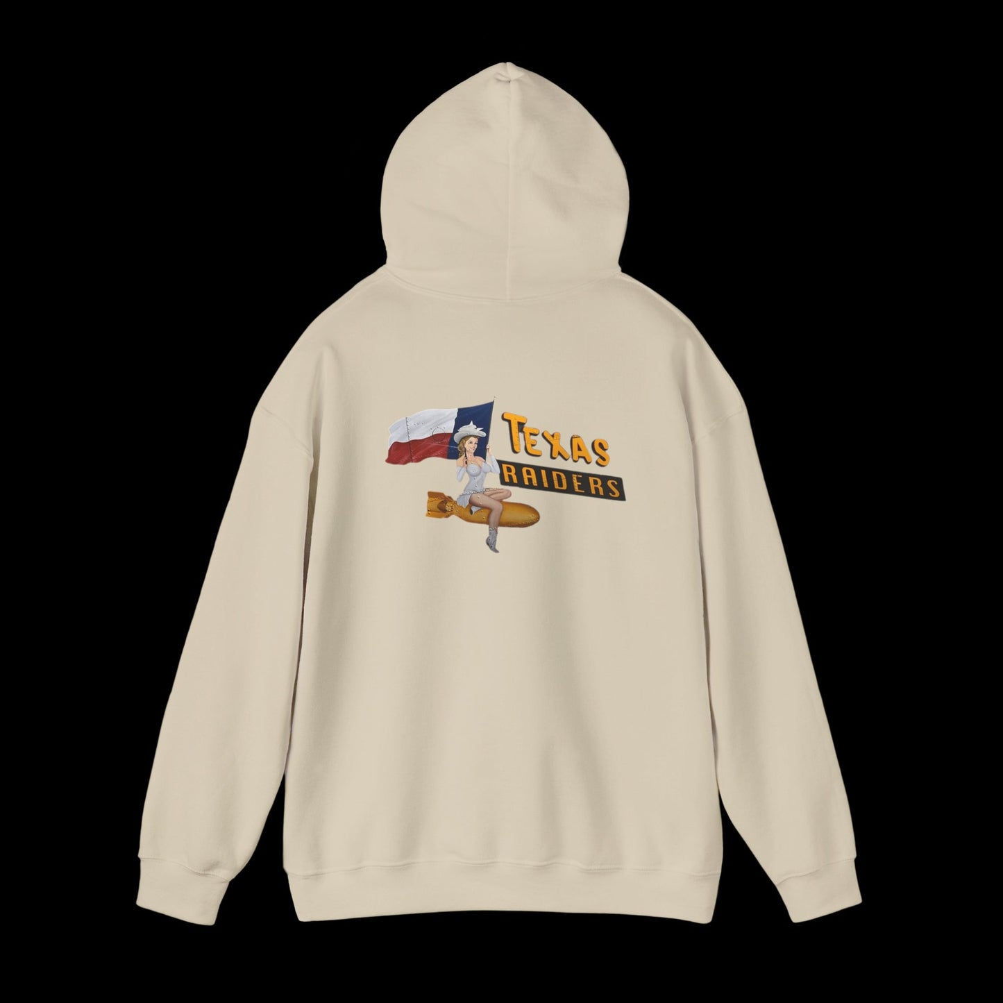 Texas raiders unisex Heavy Blend™ Hooded Sweatshirt