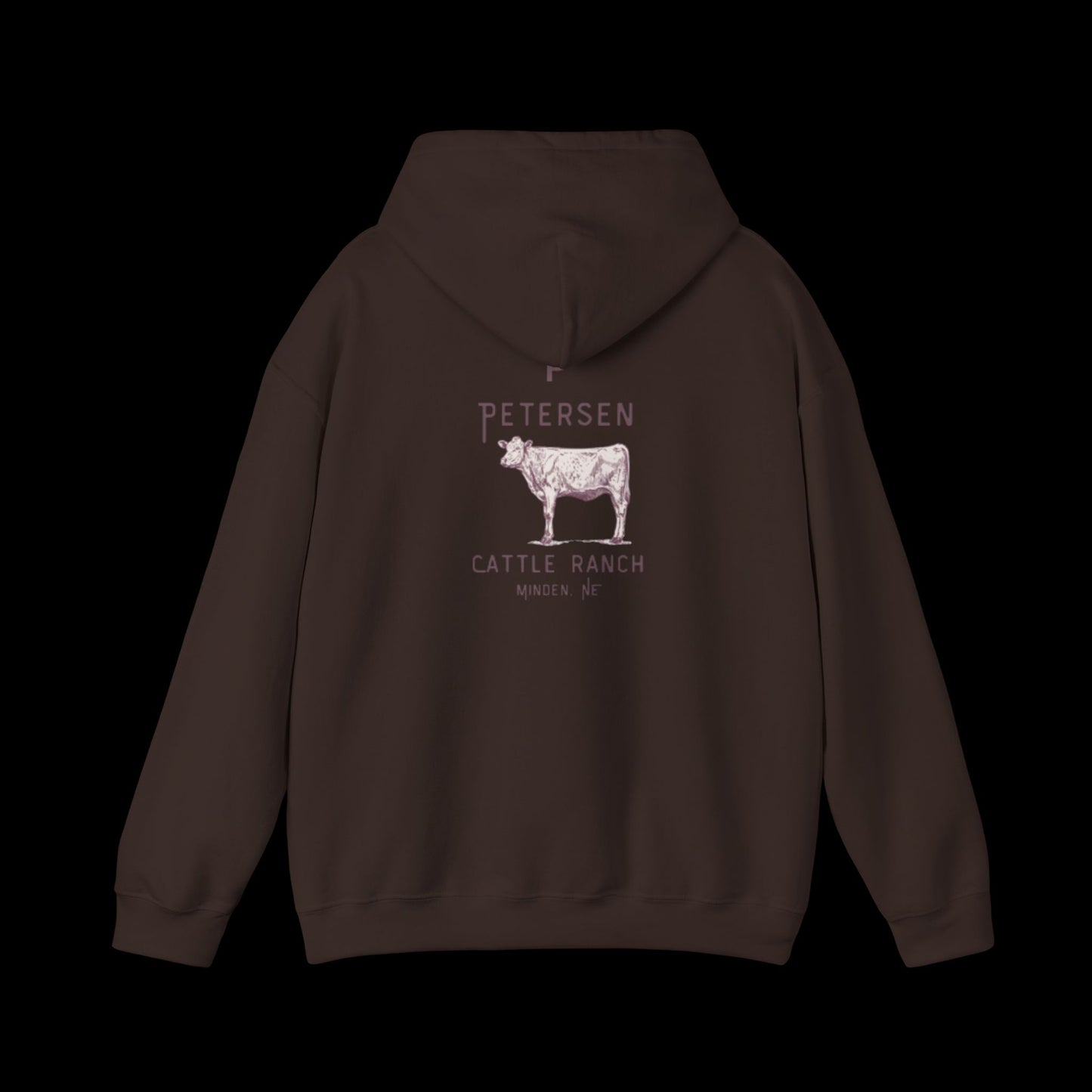 Rafter P cow graphic hoodie