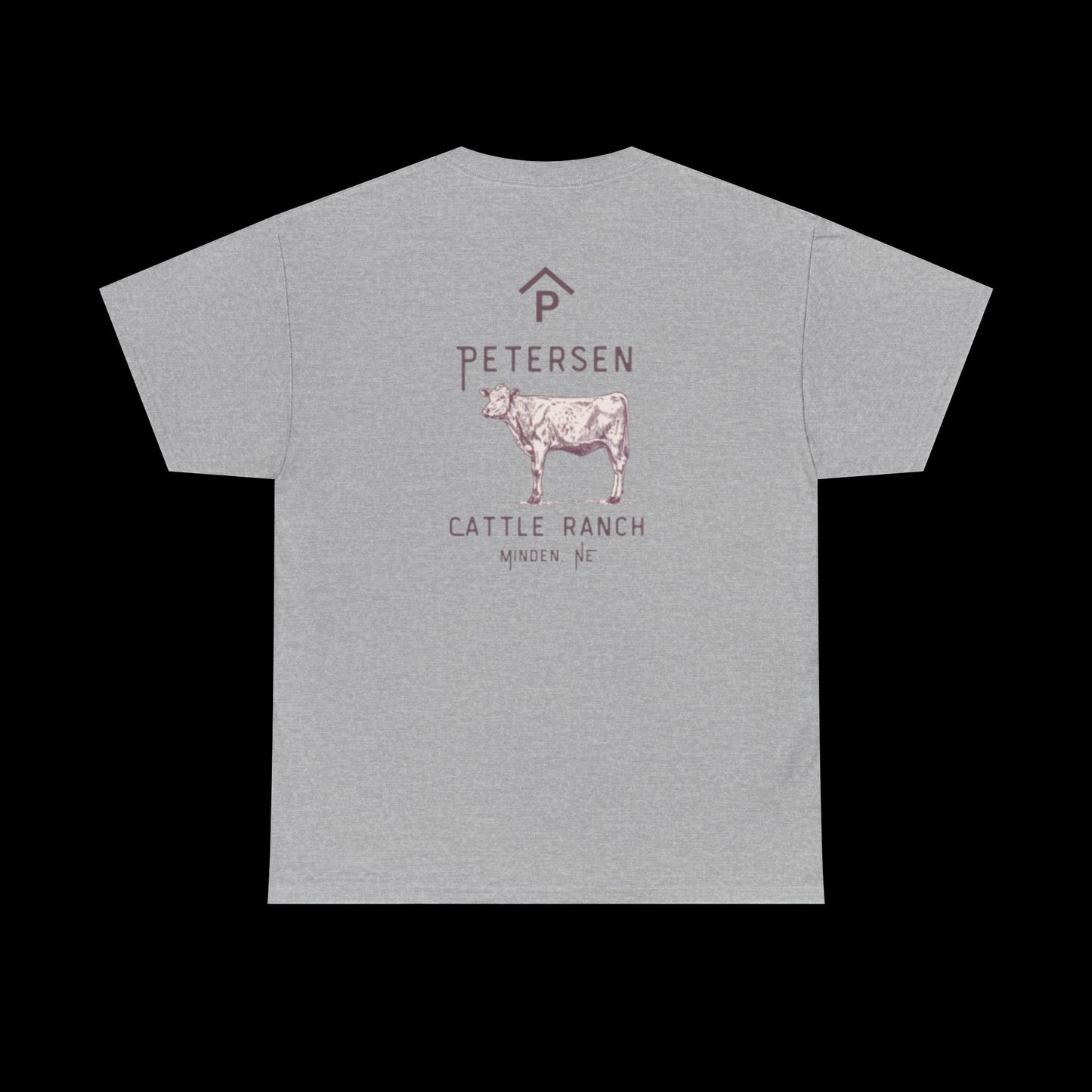 Rafter P ranch graphic cow Tee shirt