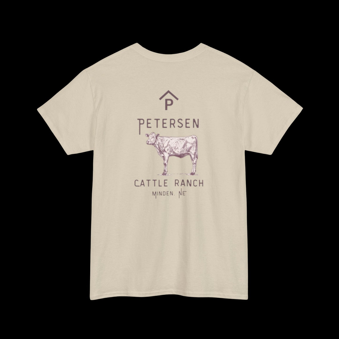 Rafter P ranch graphic cow Tee shirt