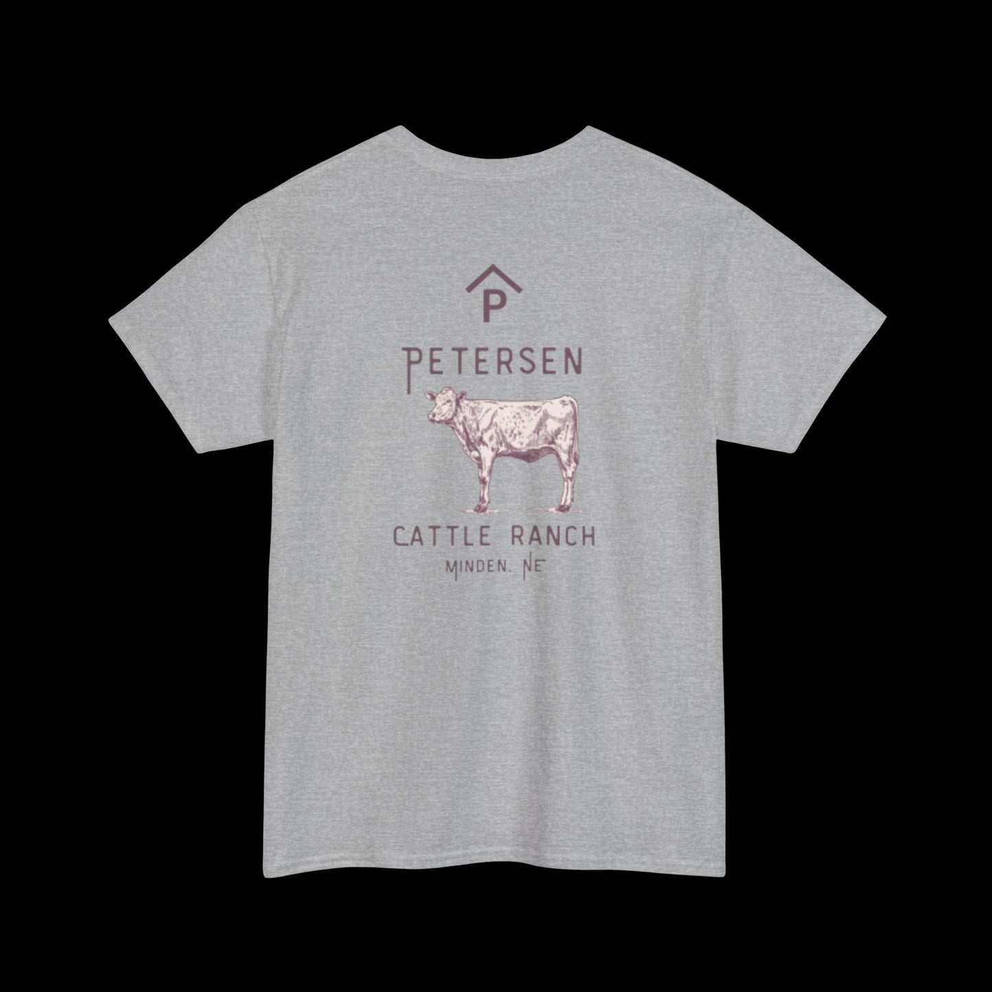 Rafter P ranch graphic cow Tee shirt
