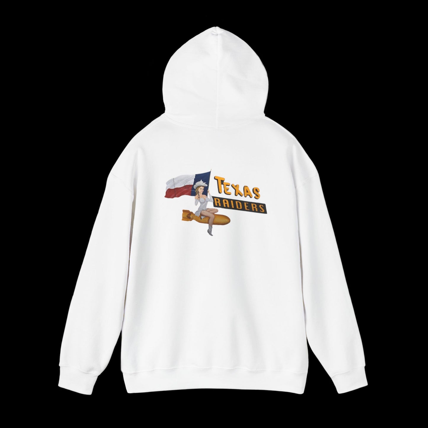 Texas raiders unisex Heavy Blend™ Hooded Sweatshirt