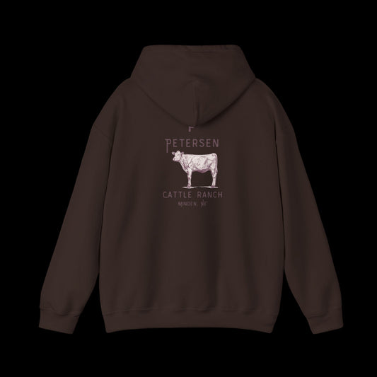 Rafter P cow graphic hoodie